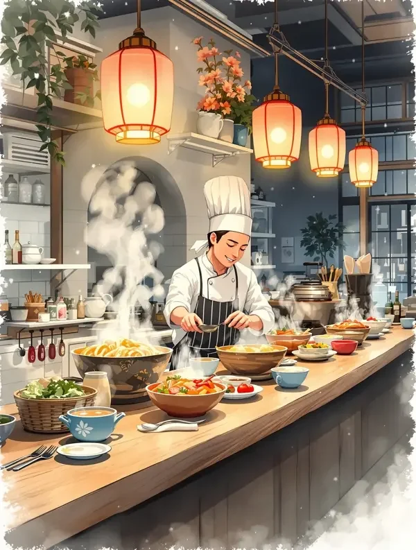 深夜食堂物语 - bl漫画网站漫画封面